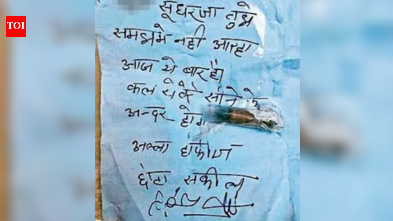 ‘Next bullet in your chest’: Live cartridge found on developer’s car in Mumbai extortion scare