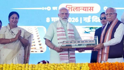 ‘No excuses, only work’: PM Narendra Modi rolls out Rs 33,500cr projects, says development has gained momentum; targets AAP govt