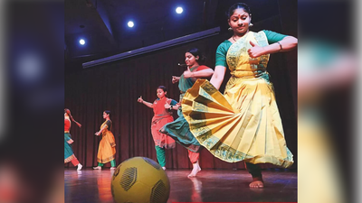 Move it! When Brazilian football meets Indian classical dance