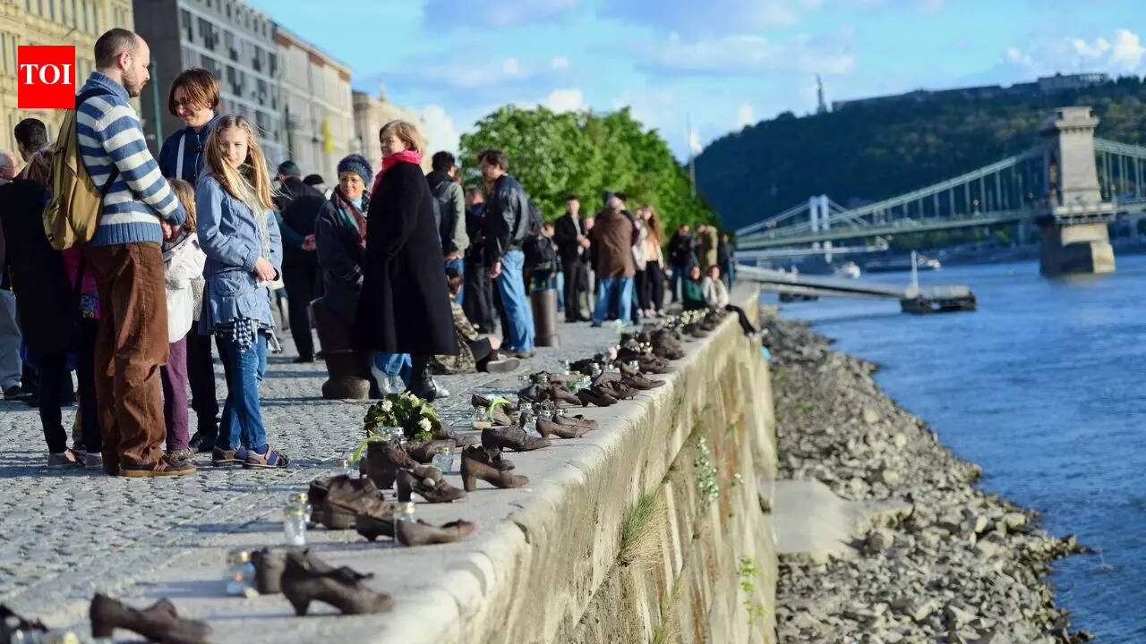 Hungary’s Danube River holds a haunting memorial: Shoes that reveal the dark history of those murdered 1944-45