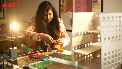 Planning to pursue a career in interior design? Take a look at how AAFT’s B.Sc. and B.Des. degrees can enable your trajectory