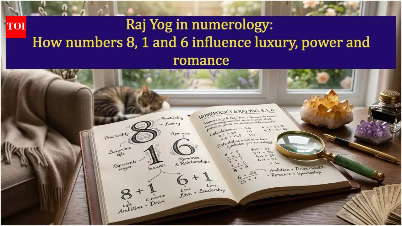 Raj Yog in numerology: How numbers 8, 1 and 6 influence luxury, power and romance