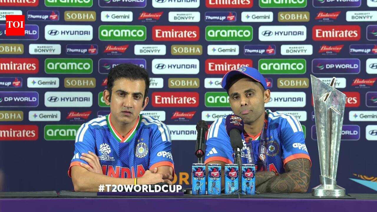 T20 World Cup: Gautam Gambhir, Suryakumar Yadav after Team India win
