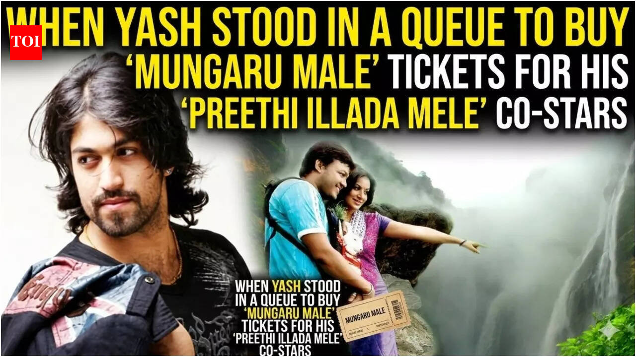 When Yash queued up to buy ‘Mungaru Male’ tickets for his ‘Preethi Illada Mele’ co-stars
