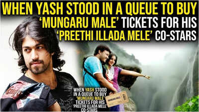 When Yash queued up to buy ‘Mungaru Male’ tickets for his ‘Preethi Illada Mele’ co-stars