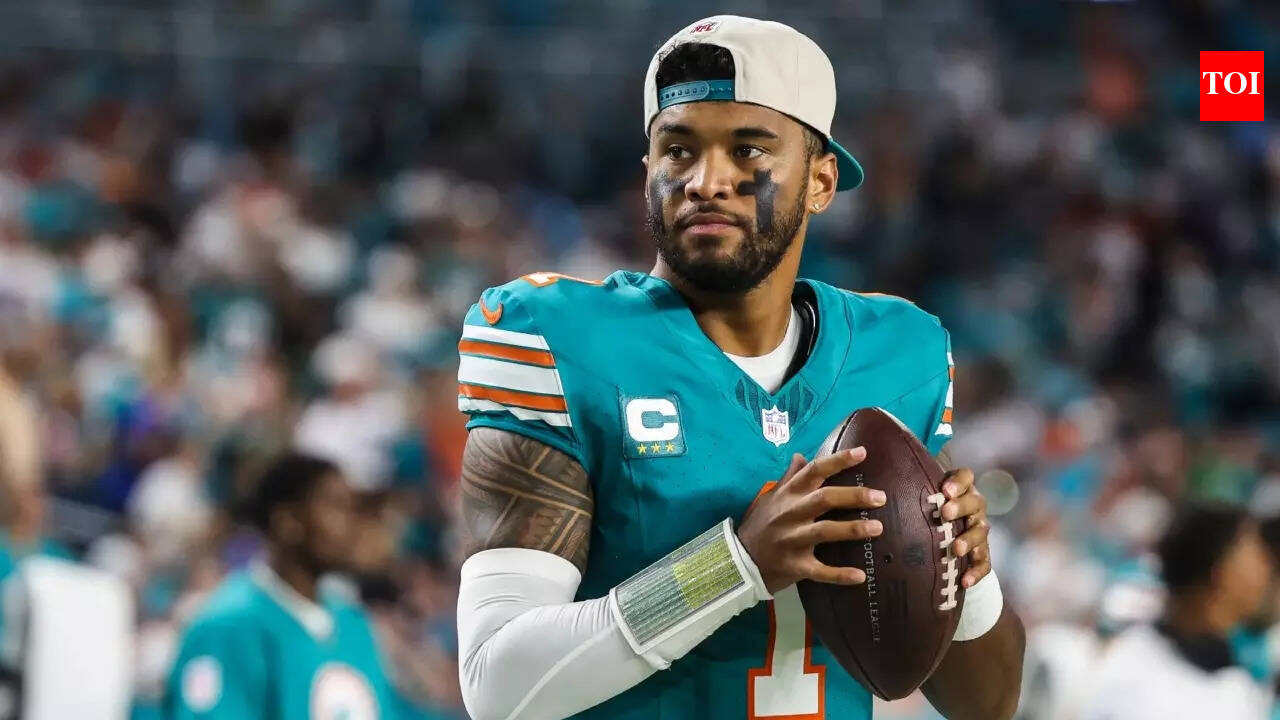Miami Dolphins dump Tua Tagovailoa and swallow record $99 million cap hit  after nightmare season | NFL News - The Times of India