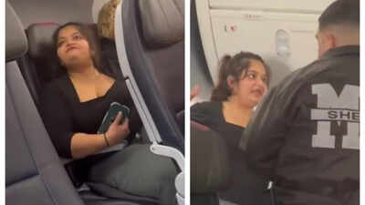  Woman removed from American Airlines plane for playing loud video swears at crew, questions 'free-speech America'