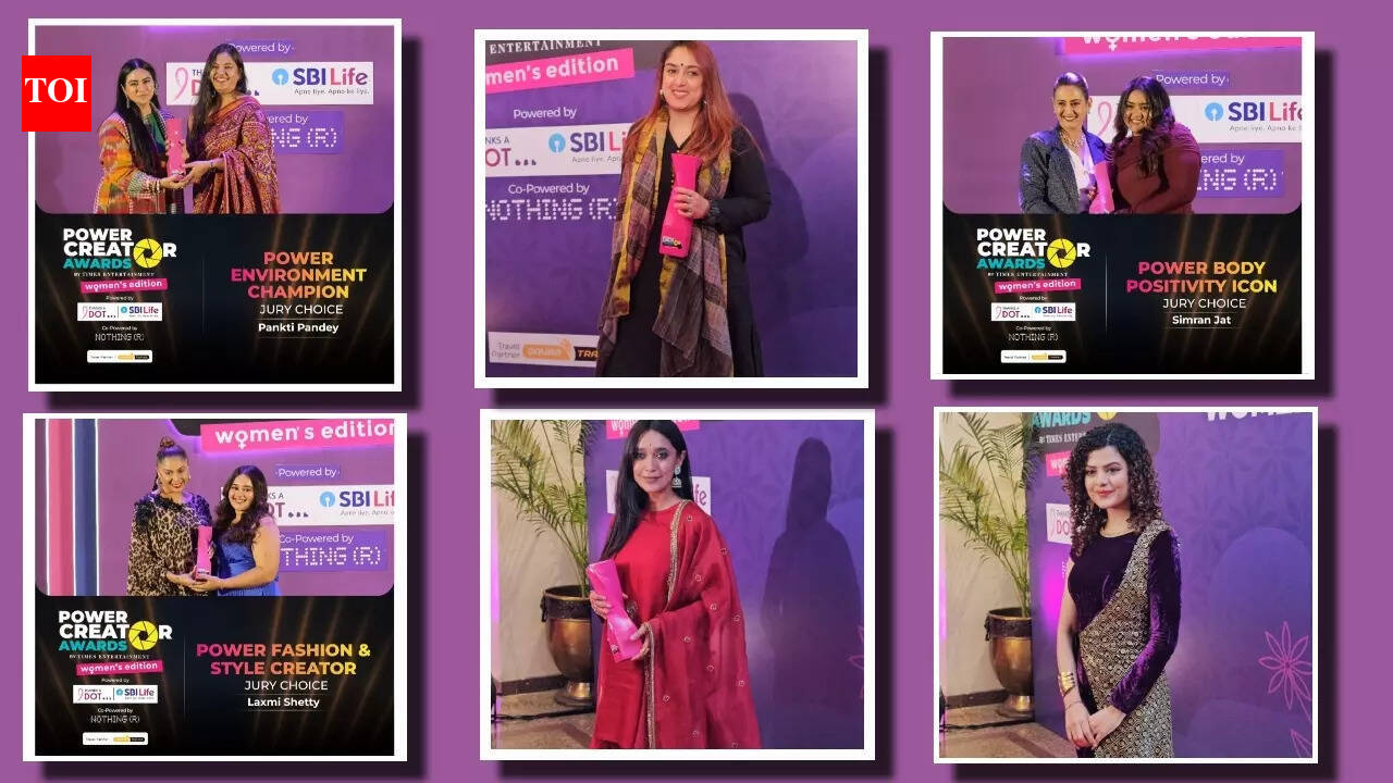 Times Entertainment’s Power Creator Awards – Women’s Edition complete winner’s list: Palak Muchhal, Ira Khan, and more honored