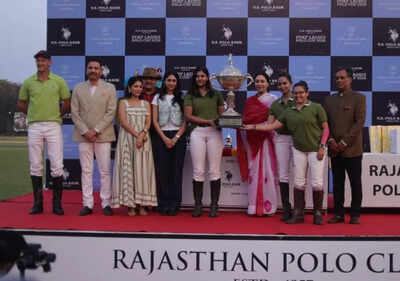 Young women gallop to glory at polo tournament in Jaipur