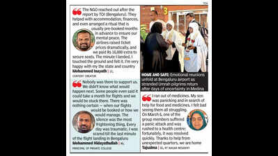 Week-long Saudi ordeal ends as Umrah pilgrims return to Bengaluru