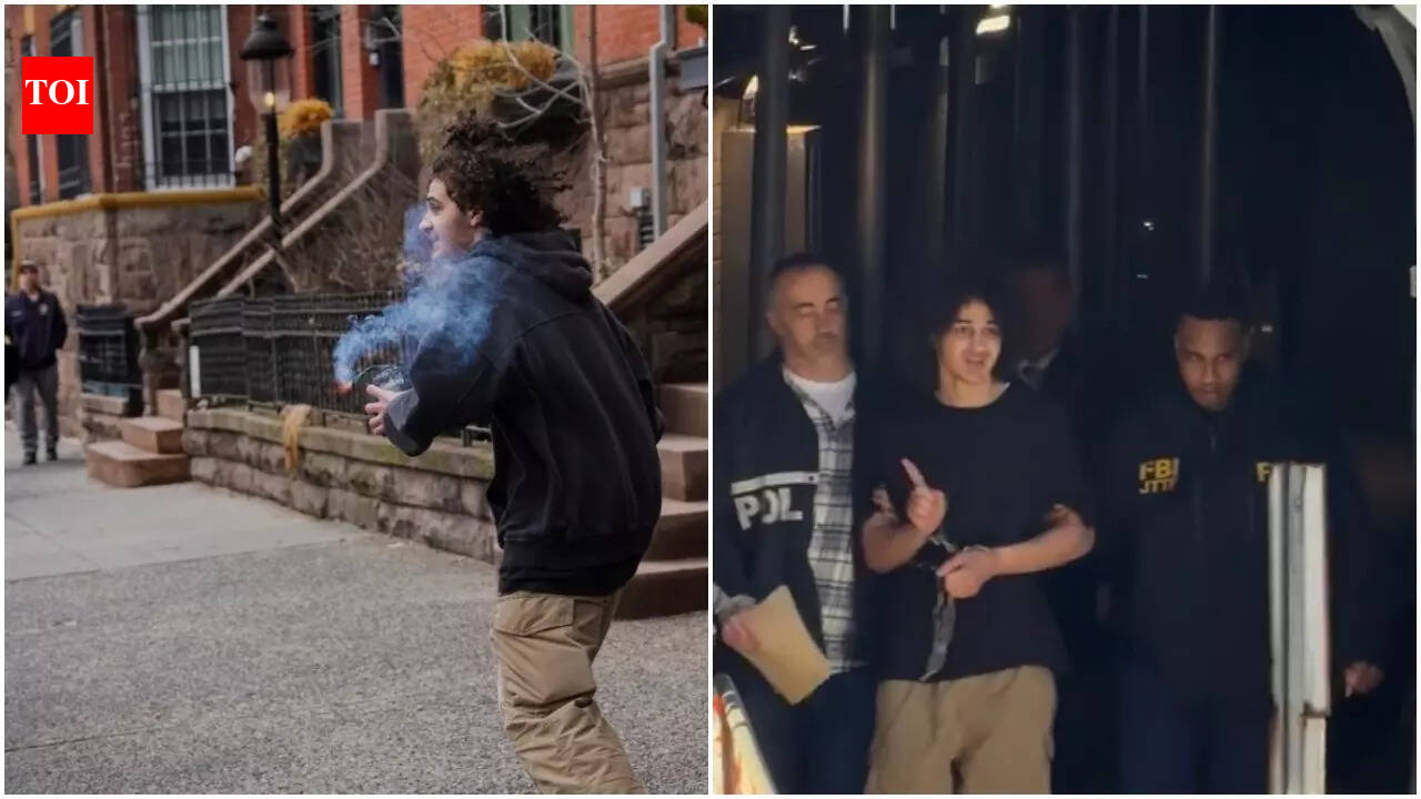 Watch: Accused in New York City bomb plot flashes ISIS salute while in custody – The Times of India