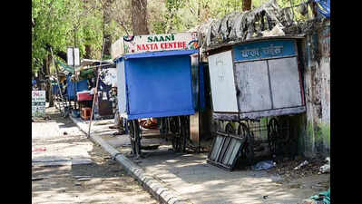 ‘Footpaths today, encroached tomorrow, pedestrians at risk’