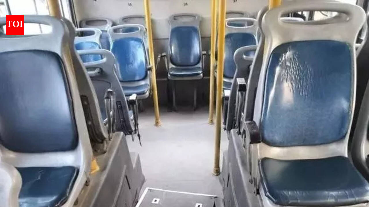Old, rickety buses continue to ply on Jaipur roads as city awaits e-bus ...
