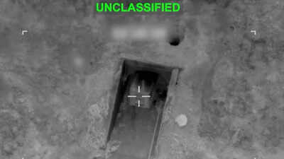 'Won’t stop looking': US releases video of strike on concealed Iranian missile launcher