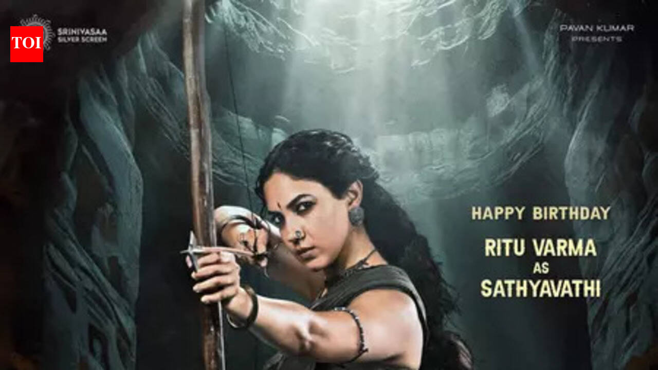 Ritu Varma birthday surprise; Makers reveal her as Sathyavathi in 'Gopichand33;