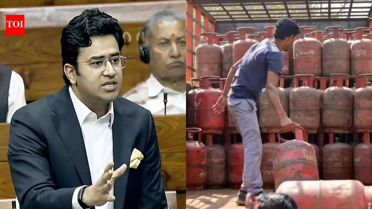 MP Tejasvi Surya writes to Union minister Hardeep Puri over LPG shortage concerns for Bengaluru hotels, restaurants