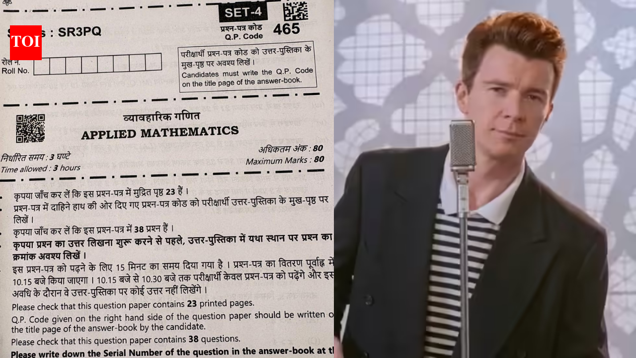 'Looked like a prank': CBSE confirms authenticity of Class 12 maths paper after QR code leads students to YouTube clip