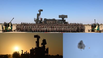 Indian army tests advanced air defence systems in high-intensity exercise at Jaisalmer