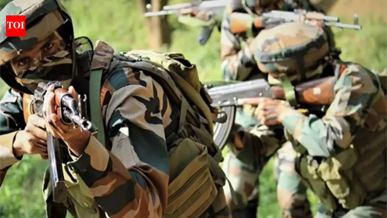 One terrorist killed, operation under way along LoC in J&amp;K's Nowshera