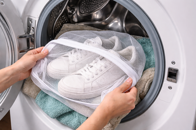 Your sneakers look dirty? Try this simple washing machine trick to make them look new again