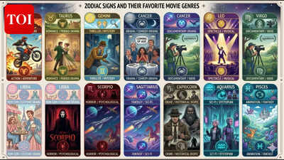Zodiac Signs And Their Favorite Movie Genres