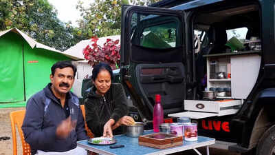 "She braved cancer for this" How this retired couple from Delhi turned their car into a 'moving' home and why they are an inspiration