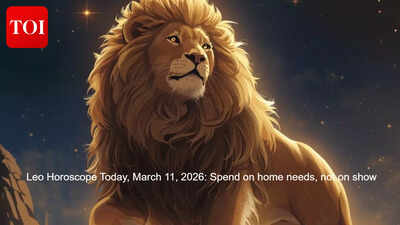 Leo Horoscope Today, March 11, 2026: Spend on home needs, not on show