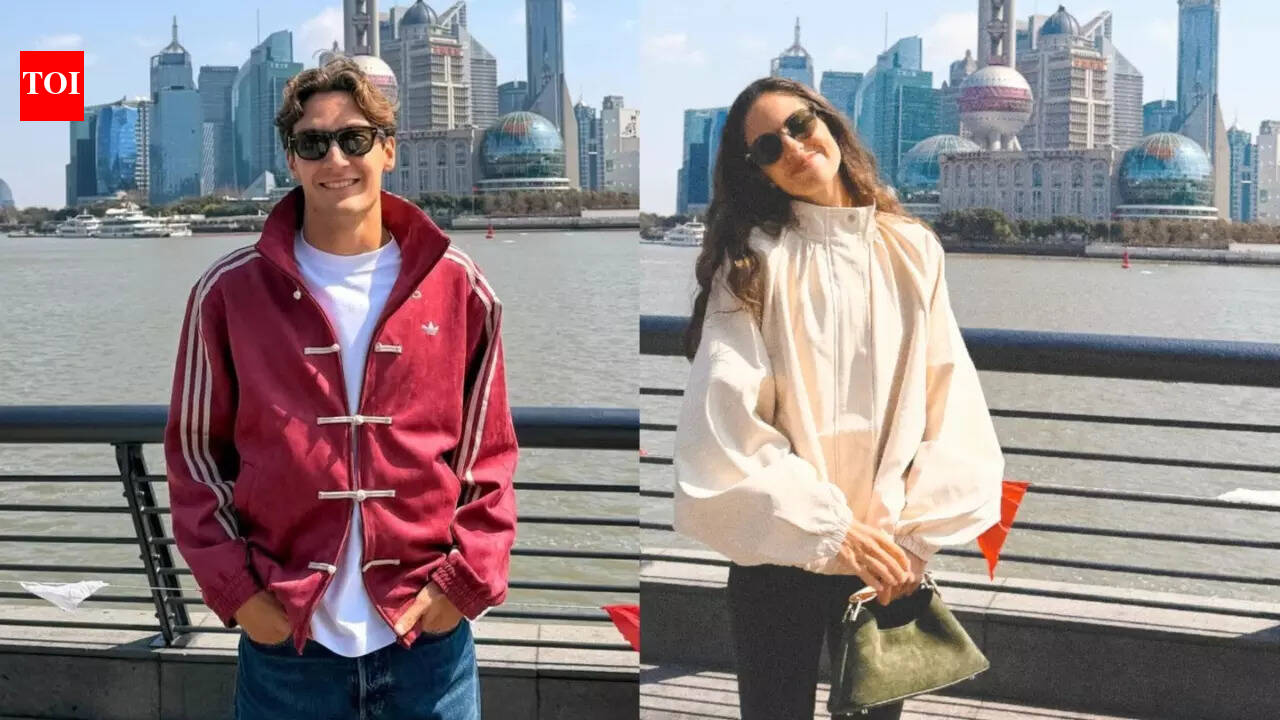 George Russell’s girlfriend Carmen Montero Mundt joins him in Shanghai after missing Australian GP, couple goes on food adventure