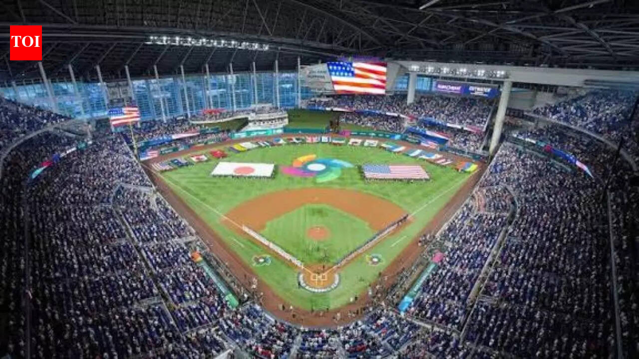 What triggered wild fan fight during USA vs Mexico World Baseball Classic game at Daikin Park Houston?