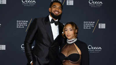 Karl-Anthony Towns’ fiancée Jordyn Woods flaunts elegant look while subtly showing off engagement ring