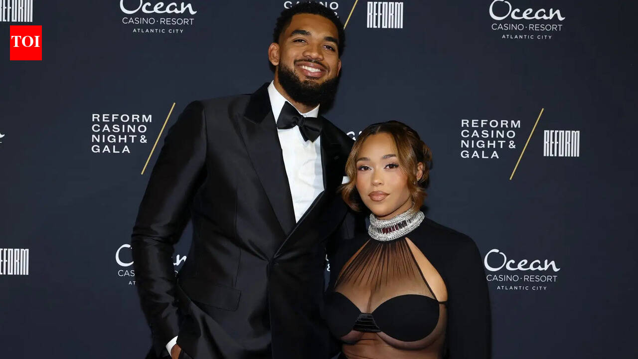 Karl-Anthony Towns’ fiancée Jordyn Woods flaunts elegant look while subtly showing off engagement ring