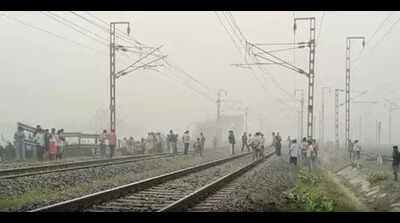 Two brothers die after being hit by train in Kaimur