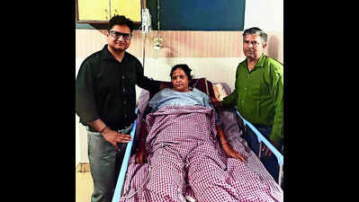 'Brain-dead' woman jolted back to life by pothole in UP