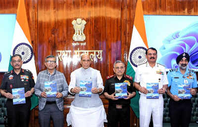 Rajnath Singh unveils vision document to build future-ready military force