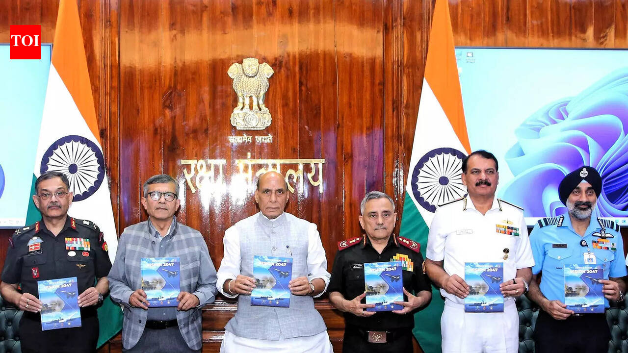 Rajnath Singh unveils vision document to build future-ready military force