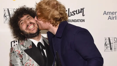Ed Sheeran and Benny Blanco say they represent ‘normal guy’ in music; joke about industry heartthrobs like Jacob Elordi