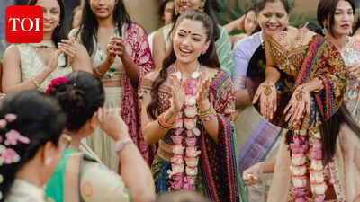 Rashmika Mandanna's bridal henna featured Om and Parvati, reveals mehendi artist