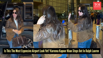 Kareena Kapoor Khan’s Ralph Lauren coat proves even airport looks can be high fashion