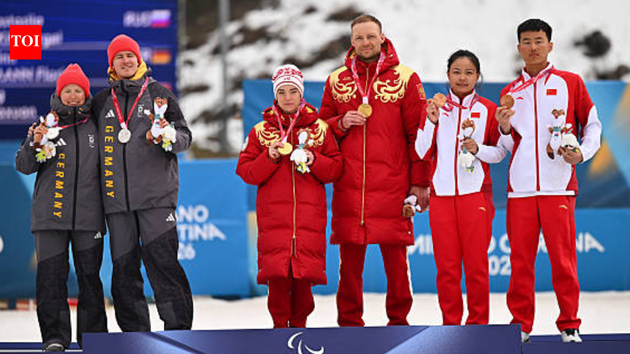 Why did German skiers turn their backs on Russian gold medallists at Winter Paralympics podium?