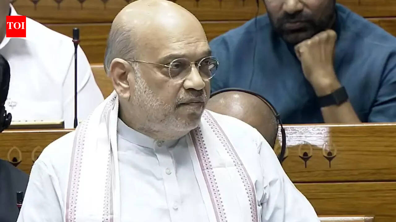 ‘Whenever there is discussion, he seems to be abroad’: Amit Shah slams Rahul Gandhi over attendance in Lok Sabha