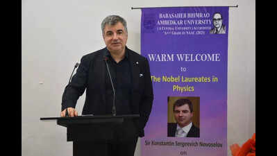 Nobel laureate tells students to take up discoveries