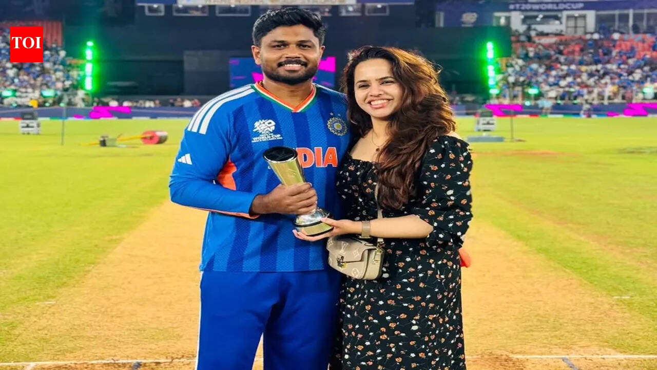 Samson’s wife’s sweet gesture with his POTT trophy melts fans’ hearts – Watch