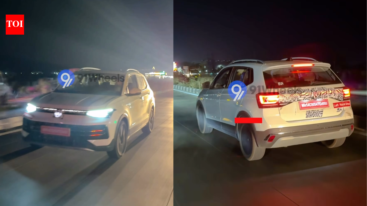 2026 Volkswagen Taigun facelift spied testing: Gets these changes