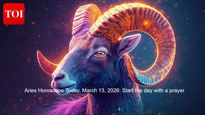 Aries Horoscope Today, March 13, 2026: Start the day with a prayer