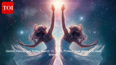 Gemini Horoscope Today, March 13, 2026: Protect your sleep and meal timings