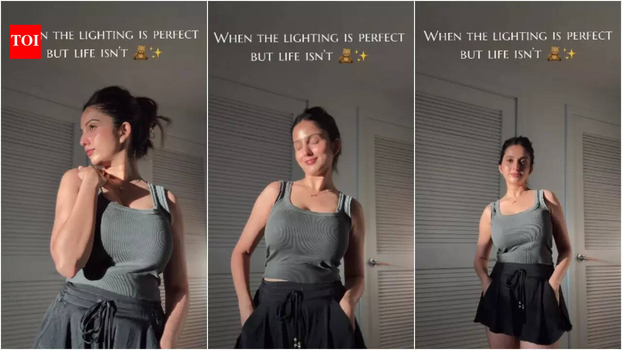 Niveditha Gowda’s viral reel sparks buzz over her ‘Life isn’t perfect’ caption