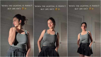 Niveditha Gowda’s viral reel sparks buzz over her ‘Life isn’t perfect’ caption