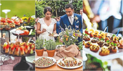 Experts decode the vegan wedding spread