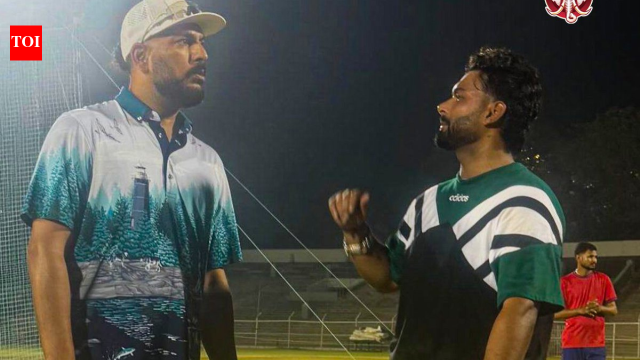 Rishabh Pant undergoes special training with Yuvraj Singh ahead of IPL 2026 - Watch