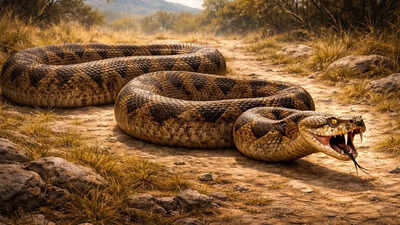 Forget king cobras: Greece unearthed a 26-kilogram viper snake that weighed three times